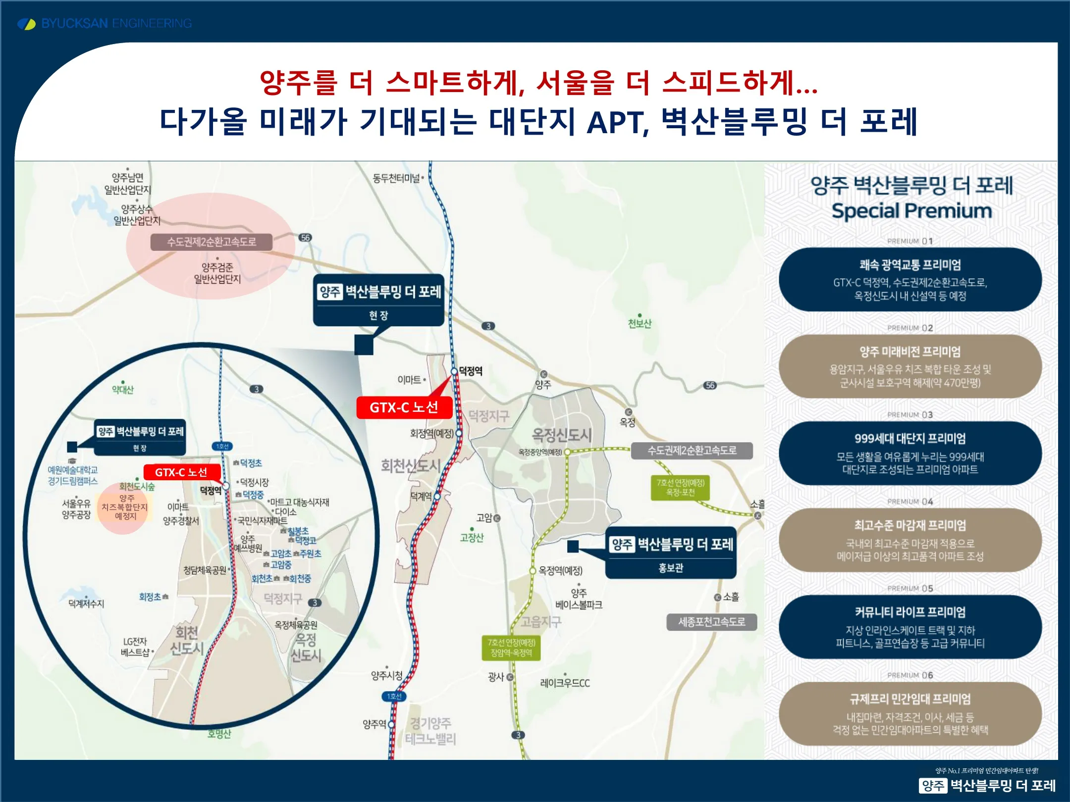 양주 벽산블루밍 더포레 광역위치도